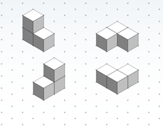 draw the solid figures of cube