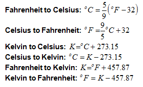 Kelvin Celsius Equation Talkchannels Temperature Scale Conversion Equations To Heat Or Not Activity Www Teachengineering Org